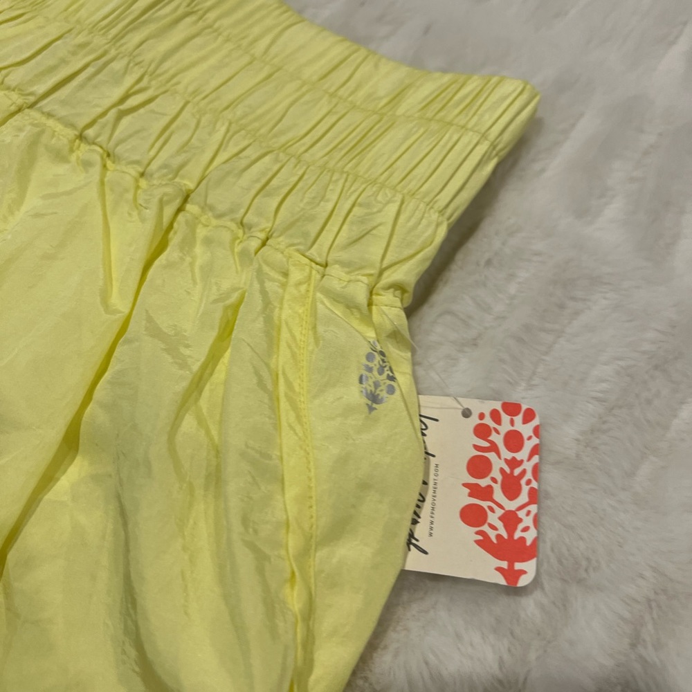 The way home running shorts , bright blue and bright yellow. New no tag, size s